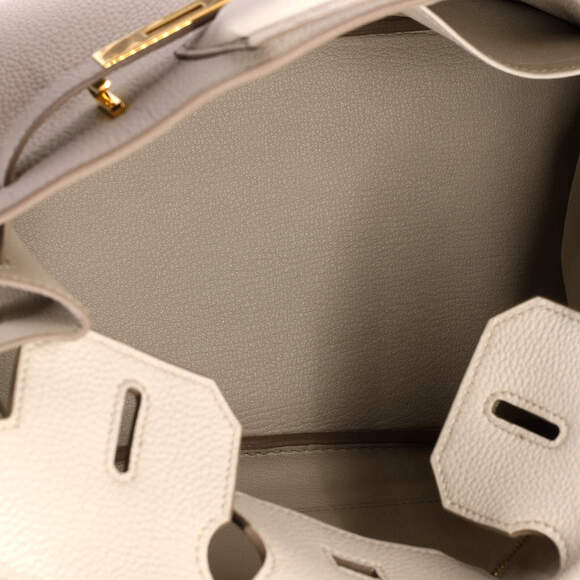 Hermes Birkin 30 Light Togo with Gold Hardware - Picture 6 of 6